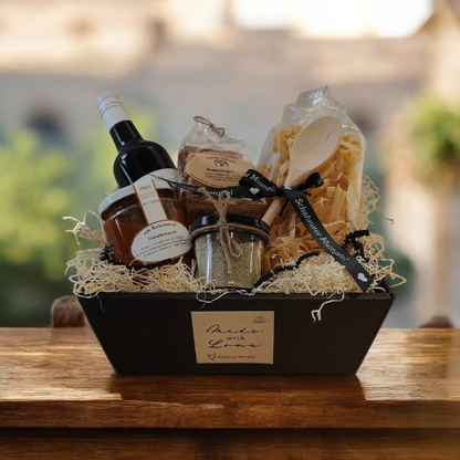 Geschenkkorb "Spagetti Plausch"