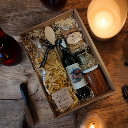 Geschenkkorb "Spagetti Plausch"