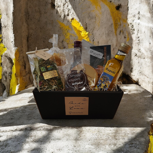 Geschenkkorb" Mumpfelvier"